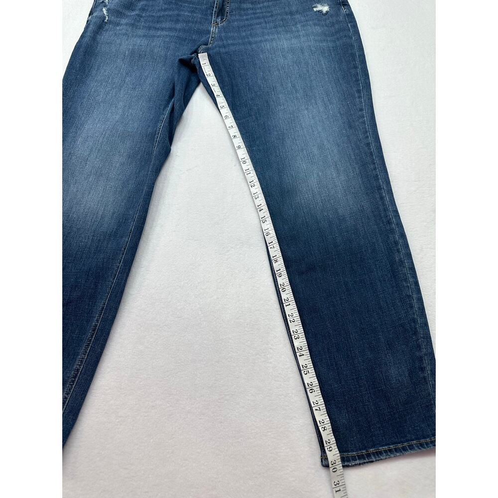 Silver Jeans Co. Boyfriend Distressed Stretch Jeans Women’s Plus Size 20W - Picture 8 of 12